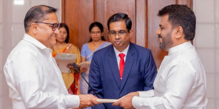 නව කැබිනට් ඇමැති විජිත හේරත් සහ ජනපතිට හිමි අමාත්යංශ