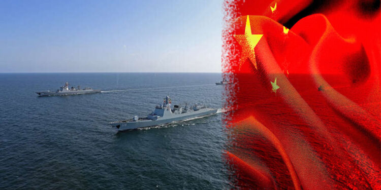 චීන යුද නැවකට ලංකාවට එන්න අවසර