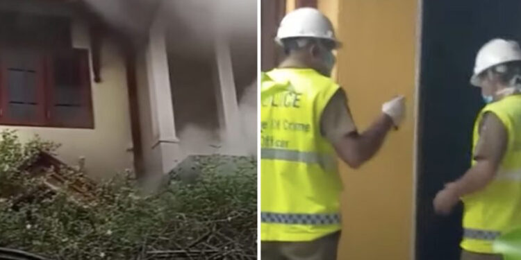 ‘හලාවත ගිනිගත් නිවසේ මව-පියා දියණියගේ මරණ සැකයි’