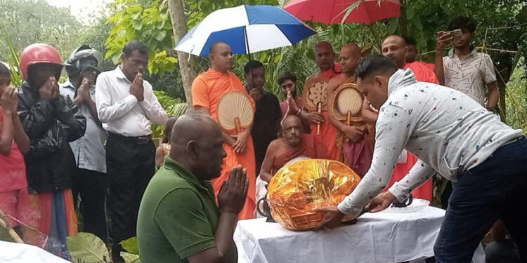 කලාවැව තේජවන්තයාට ගමේ අයගෙන් පාංශුකූලයක්