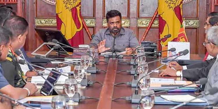 ජනපතිගෙන් ආපදා කළමණාකරණය හා සම්බන්ධ සියලු නිලධාරීන්ට උපදෙස්