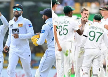 දකුණු අප්‍රිකාවට එරෙහි ශ්‍රී ලංකා සංචිතය නම් කෙරේ