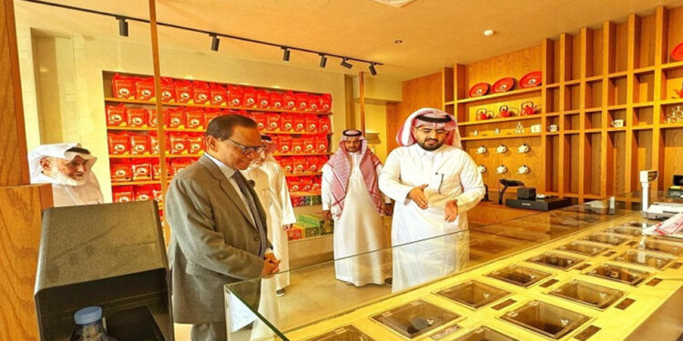 රියාද් හි පළමු “සිලෝන් ටී” ප්‍රදර්ශනාගාරය