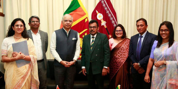 ඉන්දීය මහ කොමසාරිස්- කතානායක හමුවක්