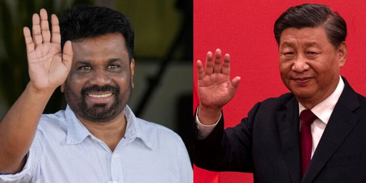 ජනපති අනුර අද චීන ජනපති හමුවෙයි