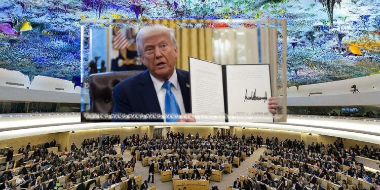 අමෙරිකාව එ.ජා මානව හිමිකම් කවුන්සලයෙන් ඉවත් වෙයි