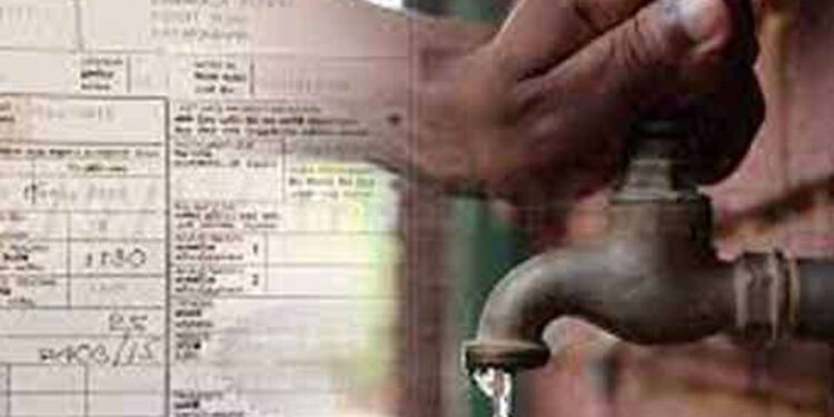 ජල ගාස්තුත් අඩුකිරීමට පියවර