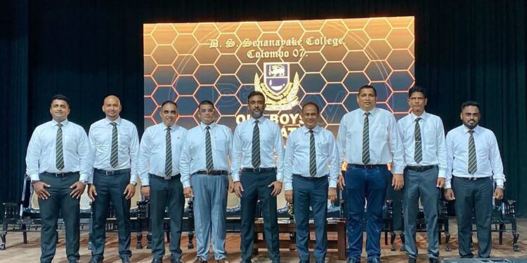 D.S සේනානායක විද්‍යාලයීය ආදි ශිෂ්‍ය සංගමයේ නව නිලධාරි මණ්ඩලය