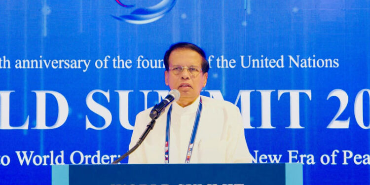 මාටින් ලූතර් කිං ට මෙන් ම මට ද සිහිනයක් තිබේ – මෛත්‍රීපාල සිරිසේන