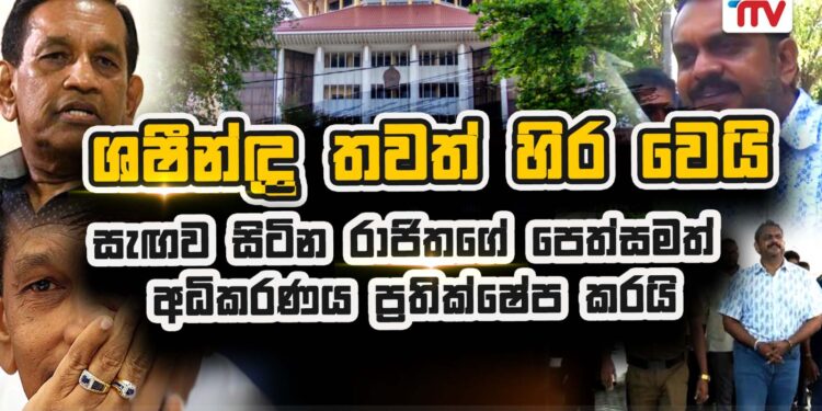 ශෂීන්ද්‍ර තවත් හිර වෙයි – සැගව සිටින රාජිතගේ පෙත්සමත් අධිකරණය ප්‍රතික්ෂේප කරයි