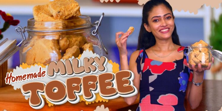 ගෙදරදීම ලේසියෙන් කිරි ටොපි හදමු