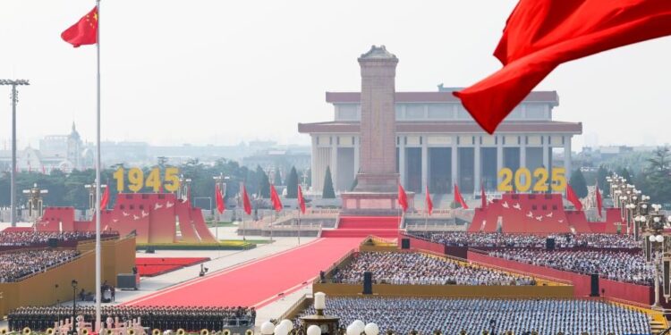 චීනයේ 80 වන යුද ජයග්රහණ අනුස්මරණ උත්සවය අභිමානවත් ව බෙයිජිංහි දී