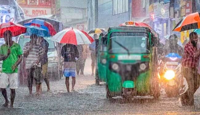 වැස්ස නිසා කොළඹට වෙච්ච දේ