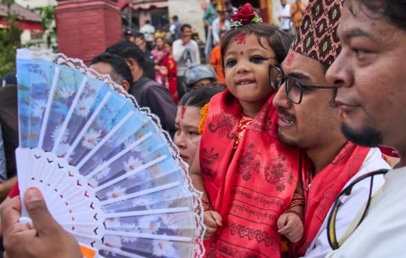 නේපාලයට නව ජීවමාන දේවතාවියක්