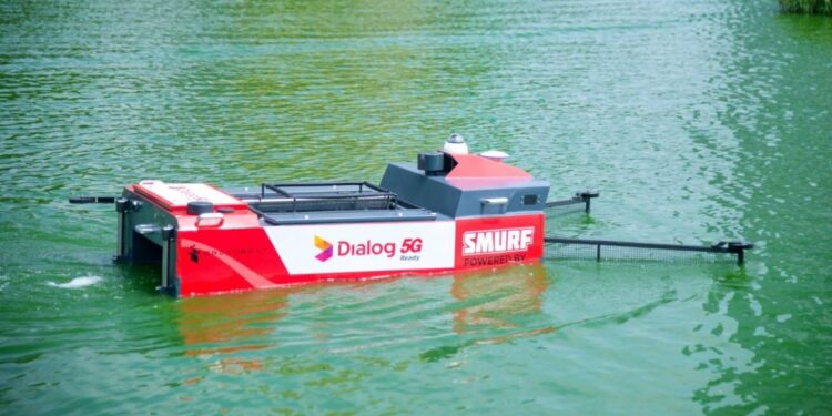 බේරේ වැව සුද්ද කරන්න අලුත් අමුත්තෙක්