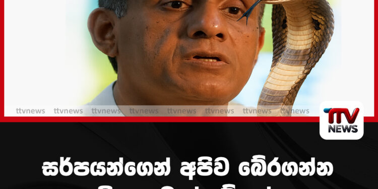 සර්පයන්ගෙන් අපිව බේරගන්න – නයි කෑවොත් බේතුත් නෑ විපක්ෂ නායකත් නයාට බයවෙලා