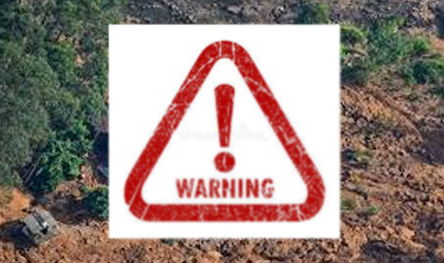 තවමත් රතු නිවේදන නිකුත් කරන අනතුරු ඇගවිමේ ප්රදේශ