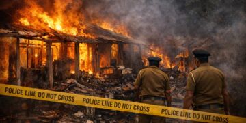 ගිනි ජාලාවක් මැදින් ඇසුණු  පවුල් අසමගිය අළු කළ ගලෙන්බිඳුණුවැව කැදැල්ල