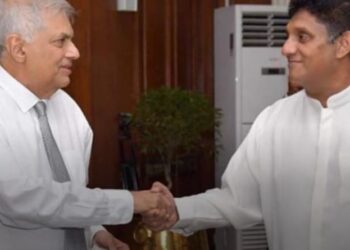 රනිල්ගේ පළමු සුබ පැතුම සජිත්ට