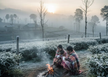 දිවයිනේ අවම උෂ්ණත්වය නුවරඑළියෙන්
