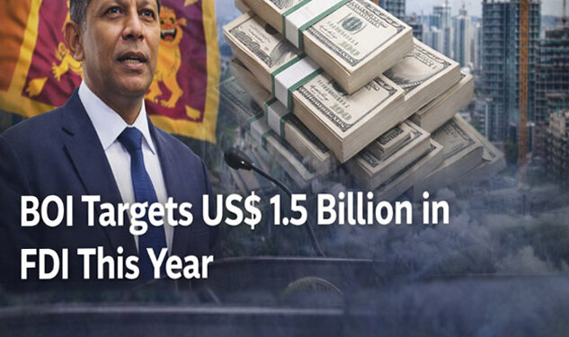 ආයෝජන මණ්ඩලයේ ඉලක්කය ඇමෙරිකානු ඩොලර් බිලියන 1.5ක විදේශ ආයෝජන : සයිනොපෙක් තෙල් පිරිපහදුව ඇතුළු දැවැන්ත ව්යාපෘති රැසක්