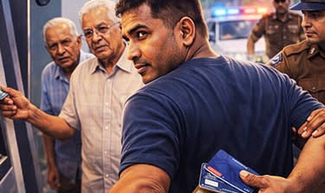 වැඩිහිටියන් රවටා ATM කාඩ් එකෙන් සල්ලි ඇද්ද පුද්ගලයා කොටු වෙයි : කළුතර, වාද්දුව සහ බණ්ඩාරගම ප්රදේශවලින් පැමිණිලි රැසක්