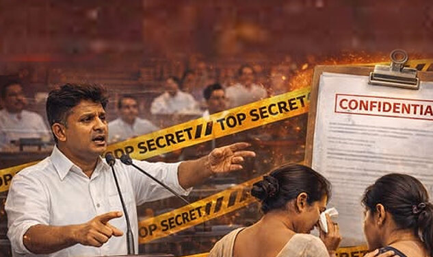 පාර්ලිමේන්තු සේවිකාවන්ට වූ හිංසන සිද්ධියේ වාර්තාව සඟවන බවට විපක්ෂ නායකගෙන් චෝදනාවක්