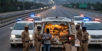අධිවේගී මාර්ගයේ මහා පරිමාණ මත්ද්‍රව්‍ය වැටලීමක් : රුපියල් කෝටි ගණනක මත්ද්‍රව්‍ය සමඟ දෙදෙනෙක් දැලේ