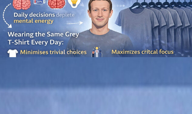 මාක් සකර්බර්ග් වැනි ලෝකයේ නම ගිය චරිත හැමදාම එක පාට ඇදුමක් අදින්නේ ඇයි ?