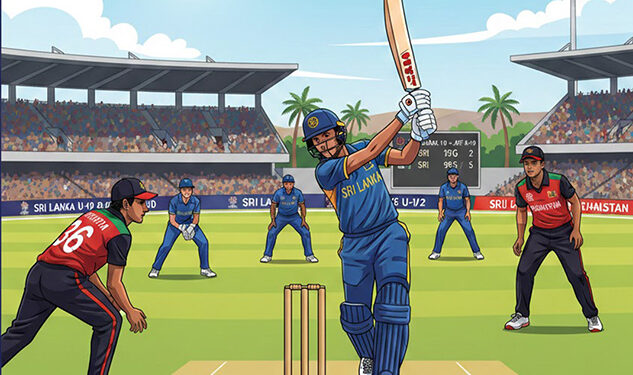 ඇෆ්ගනිස්තානයට එරෙහිව තරඟ බිමට පිවිසෙන ශ්‍රී ලංකා යොවුන් පිල