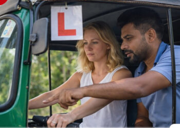 ස්වීඩන් තරුණියට බලෙන් ත්‍රිරෝද රථ පුහුණුව දී, අනම්මනම් වැඩත් දාන්න හදලා…