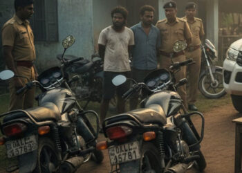 යතුරුපැදි සොරකම් කළ තිදෙනා අත්අඩංගුවට