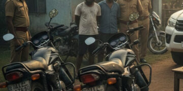 යතුරුපැදි සොරකම් කළ තිදෙනා අත්අඩංගුවට