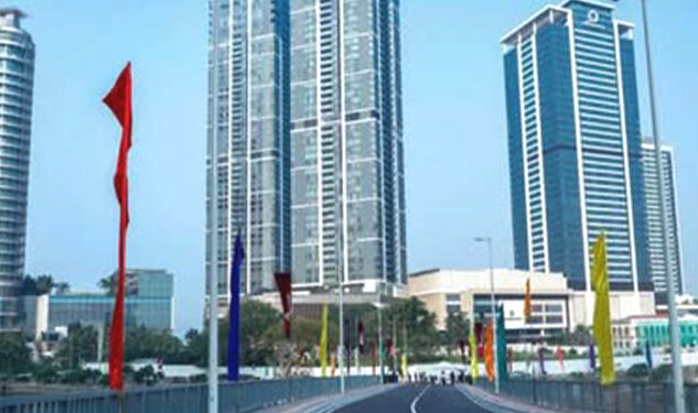 කොළඹ කොටුව සහ කොම්පඤ්ඤවීදිය යා කරන නව ගුවන් පාලම විවෘත වෙයි