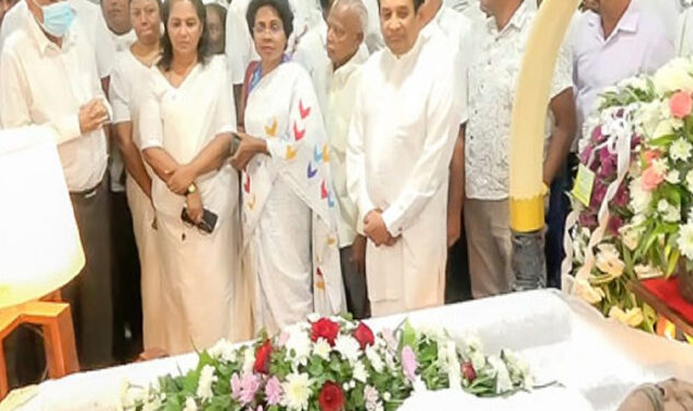 නන්දනට රනිල්ගෙන් අවසන් ගෞරව