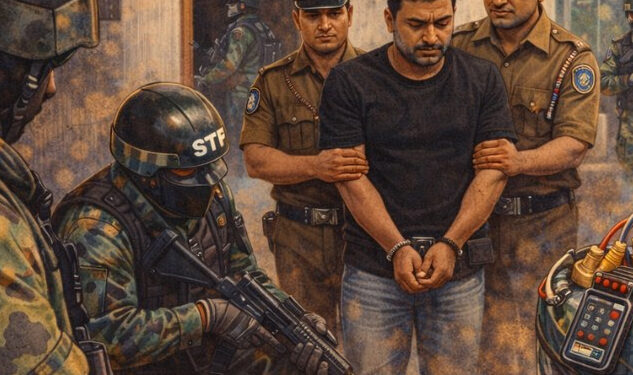 හිටපු කමාන්ඩෝ සෙබළෙකුගේ නිවසකින් බෝම්බ තුනක් හමුවෙයි: සැකකරු අත්අඩංගුවට