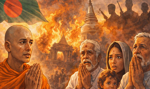 බංග්ලාදේශයේ බෞද්ධයෝ දැඩි අනතුරක : ලෝක ප්රජාව වහාම මැදිහත්වන්න