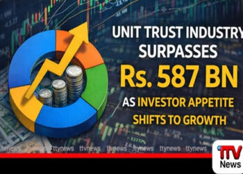 ශ්‍රී ලංකාවේ ඒකක භාර ආයෝජන ක්ෂේත්‍රය රුපියල් බිලියන 587ක වාර්තාගත වර්ධනයක් සපුරයි