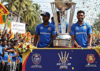 රට පුරා යන T-20 ලෝක කුසලාන ජය සංකේතය අද දිවයිනට