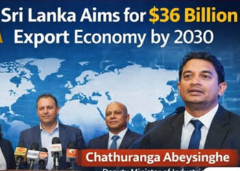 2030 වන විට ඇමරිකානු ඩොලර් බිලියන 36ක අපනයන ආර්ථිකයක්