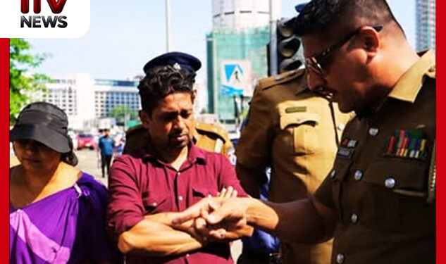 ජනාධිපති ලේකම් කාර්යාලය අසල උණුසුම් තත්ත්වයක්: සේවය ස්ථීර කරන ලෙස ඉල්ලා කෙරෙන මාරාන්තික උපවාසයට පොලිසියෙන් බාධා