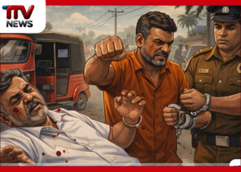 නාගරික මන්ත්‍රීවරයෙකුට ත්‍රිරෝද රථ රියදුරෙකු පහර දෙයි : සැකකරු අත්අඩංගුවට