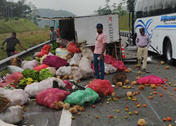 දක්ෂිණ අධිවේගී මාර්ගයේ බරපතල අනතුරක්