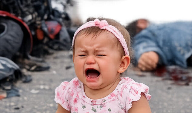 යතුරුපැදියක ගැටී කාන්තාවක් මරුට: කුඩා මිනිබිරිය දිවි බේරා ගනී