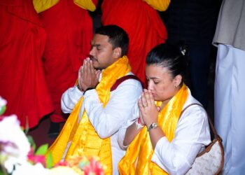 නාමල්, බුද්ධගයාවේ