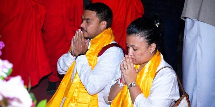 නාමල්, බුද්ධගයාවේ