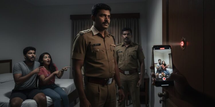 පෙම්වතුන්ගේ රහස් රූපගත කළ හෝටල් මැනේජර් කොටු වෙයි! ඇපල් ෆෝන් දෙකේ තිබුණු දේවල් මෙන්න!