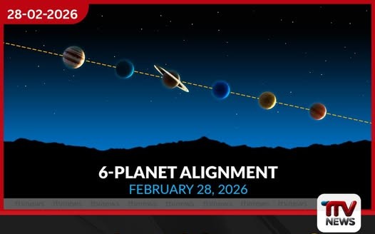 ග්රහලෝක 6ක් එක පෙළට