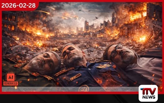 ඊශ්රායල-ඇමරිකානු ප්රහාරයෙන් ඉරාන ඉහළ පෙළේ හමුදා සහ දේශපාලන නායකයින් රැසක් මියගිය බවට වාර්තා