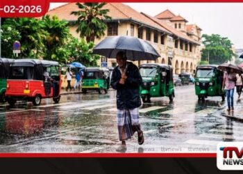 දිවයිනේ ප්‍රදේශ රැසකට  අදත් වැසි